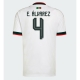 Meksiko Edson Alvarez #4 Replike Gostujuci Dres SP 2026 Kratak Rukav